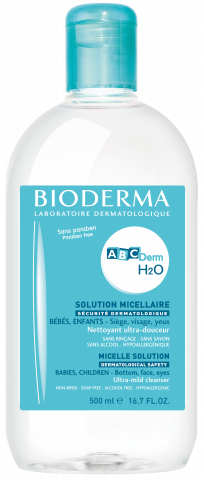 Fotografie produktu BIODERMA, ABCDerm H2O 500 ml, péče o dětskou pokožku, micelární voda