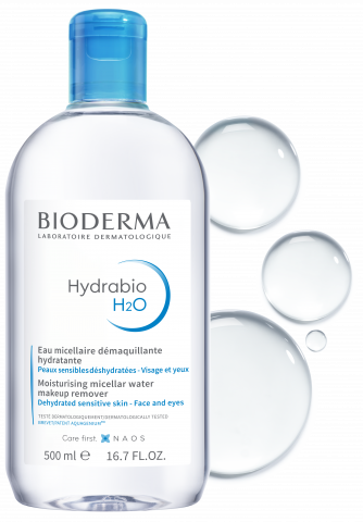 Fotografie produktu BIODERMA, Hydrabio H2O 500 ml, micelární voda pro dehydratovanou pleť