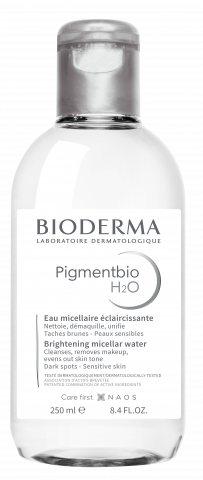 Fotografie produktu BIODERMA, Pigmentbio H2O 250 ml, micelární voda pro pleť s pigmentovými skvrnami