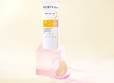 Presentation of the AR SPF50+ sun protection for skin with rosacea