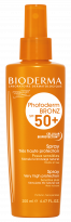 Fotografie produktu BIODERMA, Photoderm BRONZ Sprej SPF 50+ 200 ml, opalovací olej na citlivou pokožku